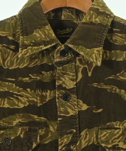 TENDERLOIN（テンダーロイン）カジュアルシャツ 茶 サイズ:XS メンズ/2200618981014