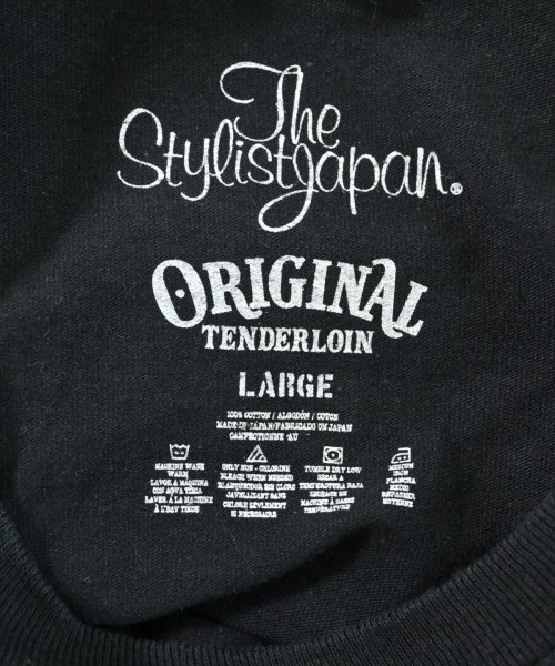 TENDERLOIN（テンダーロイン）Tシャツ・カットソー 黒 サイズ:L メンズ/2200609107027