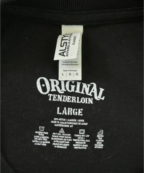 TENDERLOIN（テンダーロイン）Tシャツ・カットソー 黒 サイズ:L メンズ/2200678443033
