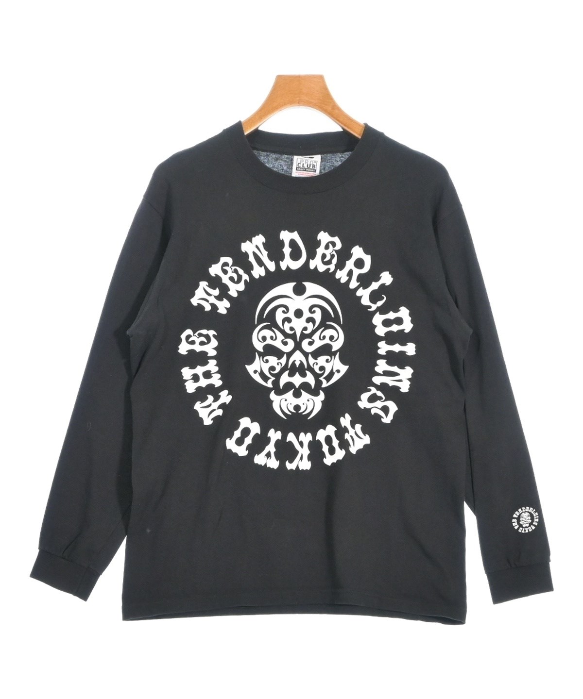 美品 テンダーロイン ロンT No.1 ブラック 希少サイズ XL TENDERLOIN（テンダーロイン）Tシャツ・カットソー 黒 サイズ:M メンズ