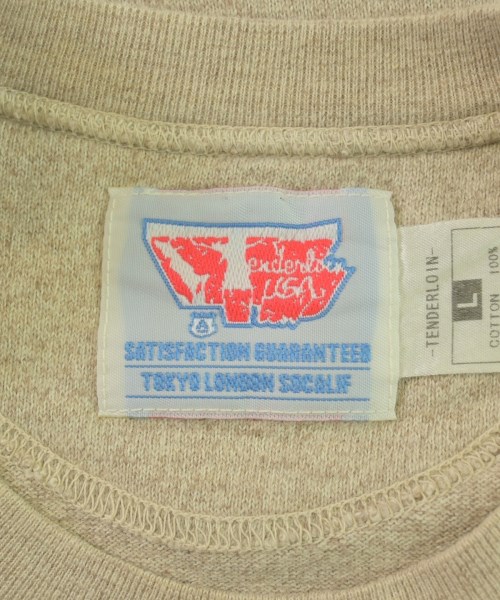 TENDERLOIN（テンダーロイン）Tシャツ・カットソー ベージュ サイズ:L メンズ/2200699896030