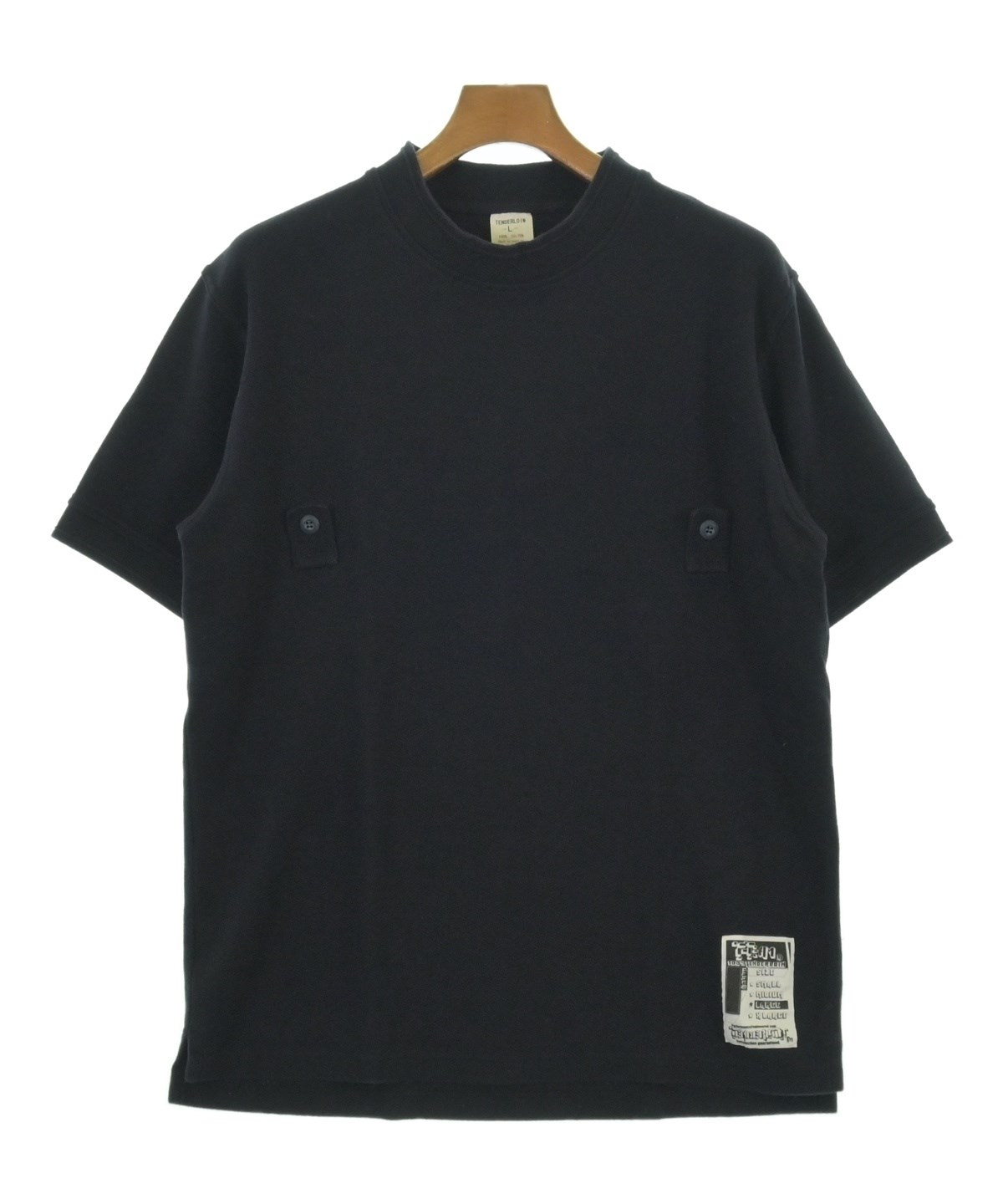 TENDERLOIN（テンダーロイン）Tシャツ・カットソー 紺 サイズ:L メンズ