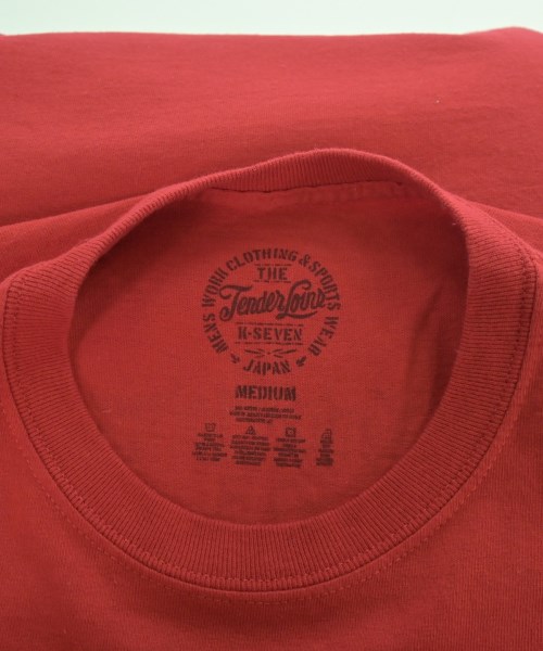 TENDERLOIN（テンダーロイン）Tシャツ・カットソー 赤 サイズ:M メンズ/2200699896092