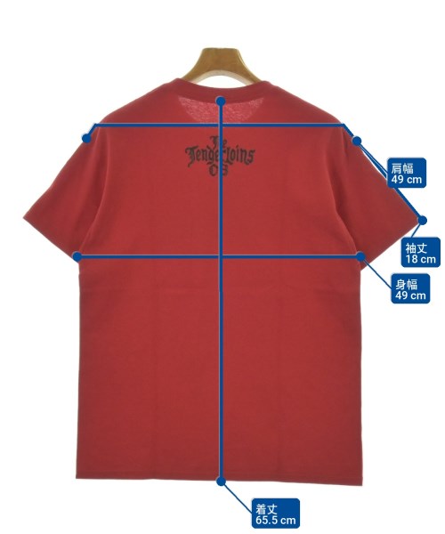 TENDERLOIN（テンダーロイン）Tシャツ・カットソー 赤 サイズ:M メンズ/2200699896092