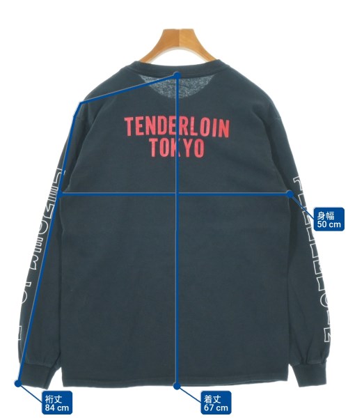 TENDERLOIN（テンダーロイン）Tシャツ・カットソー 紺 サイズ:M メンズ/2200718767037