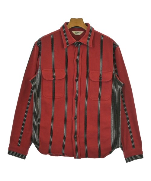 TENDERLOIN(テンダーロイン)カジュアルシャツ 赤 サイズ:S/2200671460013