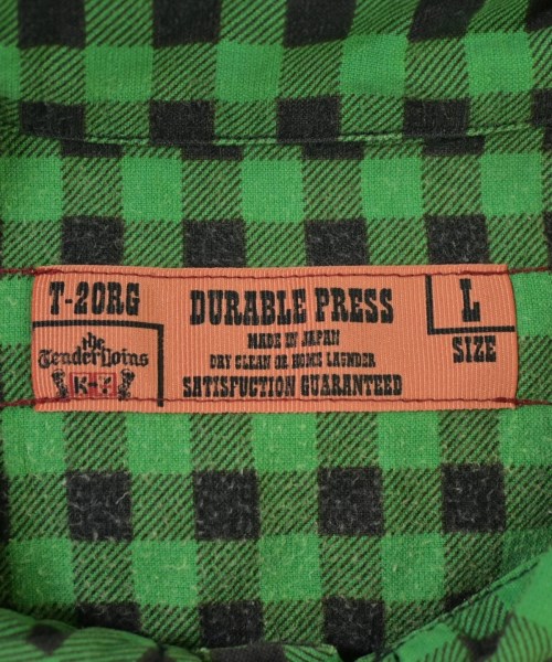 TENDERLOIN（テンダーロイン）カジュアルシャツ 緑 サイズ:L メンズ/2200668976053