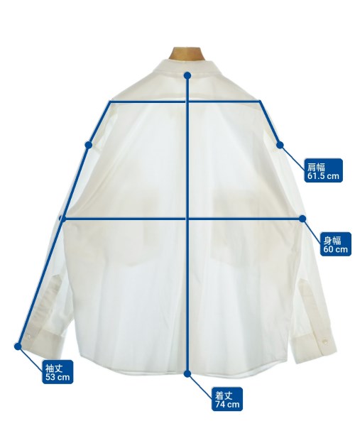 TENDERLOIN（テンダーロイン）カジュアルシャツ 白 サイズ:M メンズ/2200668976060