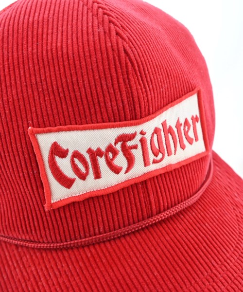 CORE FIGHTER（コア　ファイター）キャップ 赤 サイズ:F メンズ/2200695438050