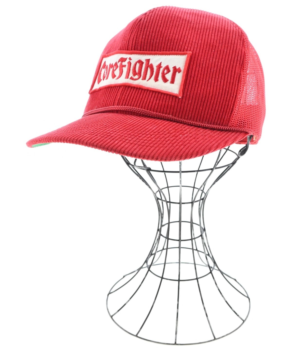 Core Fighter スナップバック キャップ CORE FIGHTER（コア ファイター）キャップ 赤 サイズ:F メンズ
