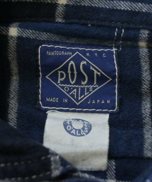 POST O'ALLS（ポストオーバーオールズ）カジュアルシャツ 紺 サイズ:-(XL位) メンズ/2200631853046
