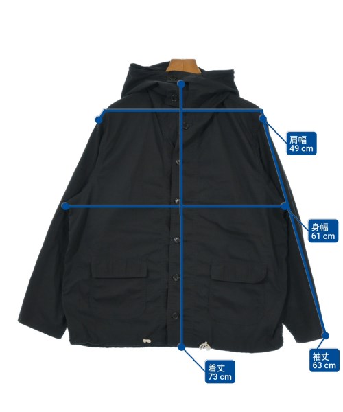 POST O'ALLS（ポストオーバーオールズ）マウンテンパーカー 黒 サイズ:L メンズ/2200622017068