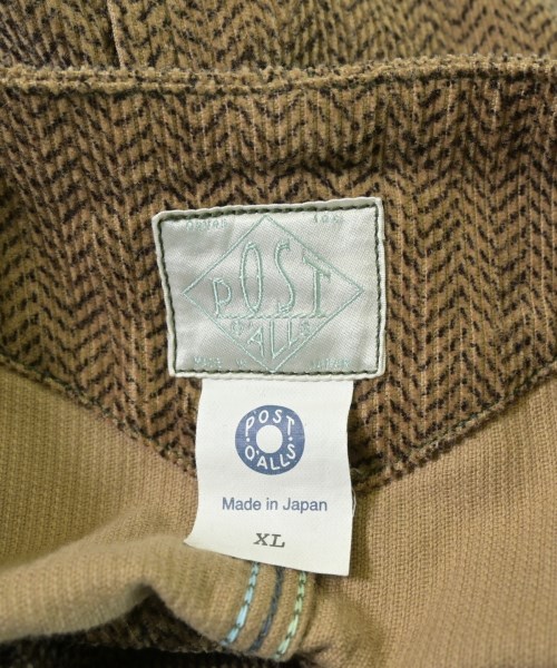 POST O'ALLS（ポストオーバーオールズ）カジュアルジャケット 茶 サイズ:XL メンズ/2200642417046