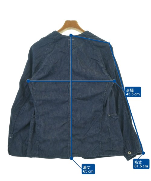POST O'ALLS（ポストオーバーオールズ）カジュアルジャケット 紺 サイズ:S メンズ/2200624234036