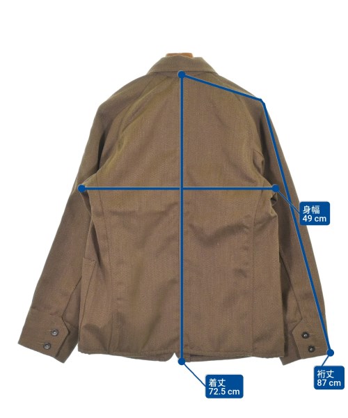 POST O'ALLS（ポストオーバーオールズ）その他 茶 サイズ:S メンズ/2200627989018