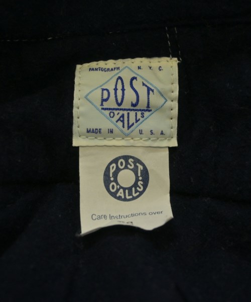 POST O'ALLS（ポストオーバーオールズ）カジュアルシャツ 紺 サイズ:XS メンズ/2200631408055