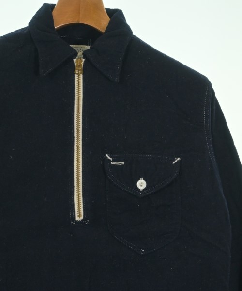 POST O'ALLS（ポストオーバーオールズ）カジュアルシャツ 紺 サイズ:XS メンズ/2200631408055