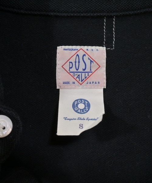 POST O'ALLS（ポストオーバーオールズ）ポロシャツ 黒 サイズ:S メンズ/2200631408086