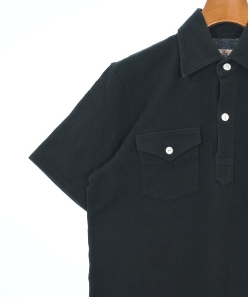 POST O'ALLS（ポストオーバーオールズ）ポロシャツ 黒 サイズ:S メンズ/2200631408086