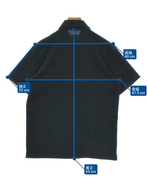 POST O'ALLS（ポストオーバーオールズ）ポロシャツ 黒 サイズ:S メンズ/2200631408086