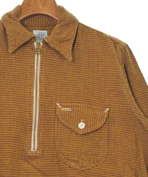 POST O'ALLS（ポストオーバーオールズ）カジュアルシャツ 黄 サイズ:S メンズ/2200631408123