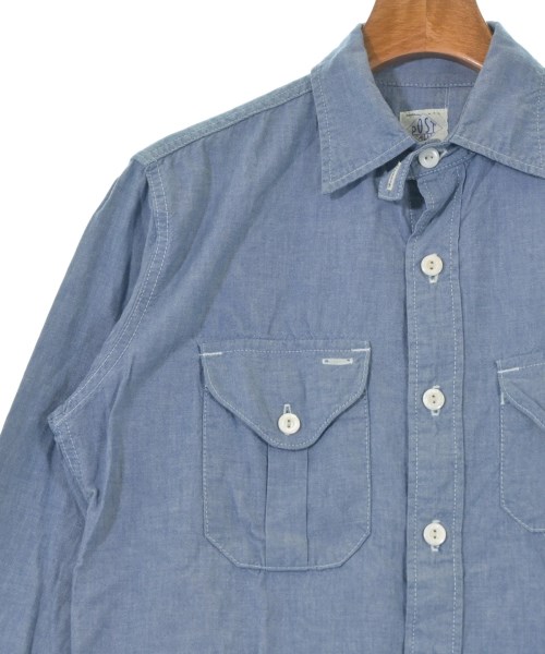 POST O'ALLS（ポストオーバーオールズ）カジュアルシャツ 青 サイズ:S メンズ/2200631408130