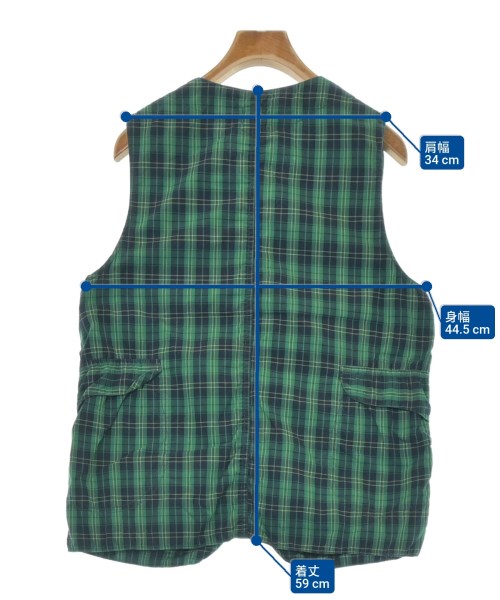 POST O'ALLS（ポストオーバーオールズ）カジュアルシャツ 緑 サイズ:XS メンズ/2200631408154