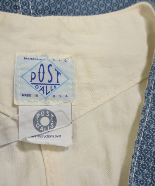 POST O'ALLS（ポストオーバーオールズ）カジュアルシャツ 青 サイズ:S メンズ/2200631408161