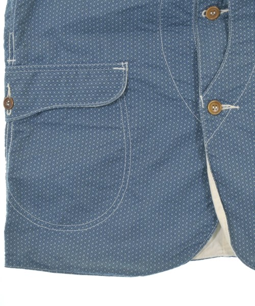 POST O'ALLS（ポストオーバーオールズ）カジュアルシャツ 青 サイズ:S メンズ/2200631408161