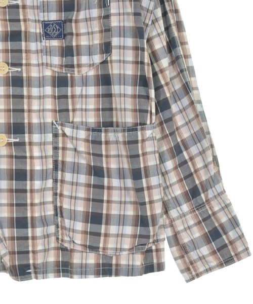 POST O'ALLS（ポストオーバーオールズ）カジュアルシャツ 白 サイズ:XS メンズ/2200631408185