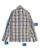 POST O'ALLS（ポストオーバーオールズ）カジュアルシャツ 白 サイズ:XS メンズ/2200631408185