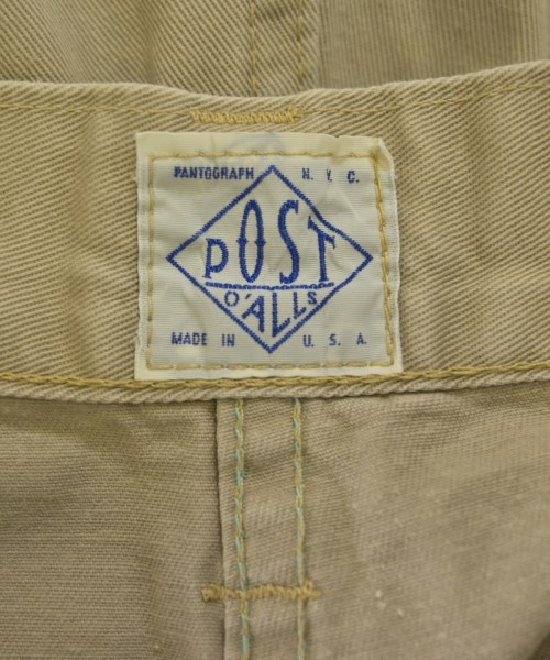 POST O'ALLS（ポストオーバーオールズ）スラックス ベージュ サイズ:M メンズ/2200631408277