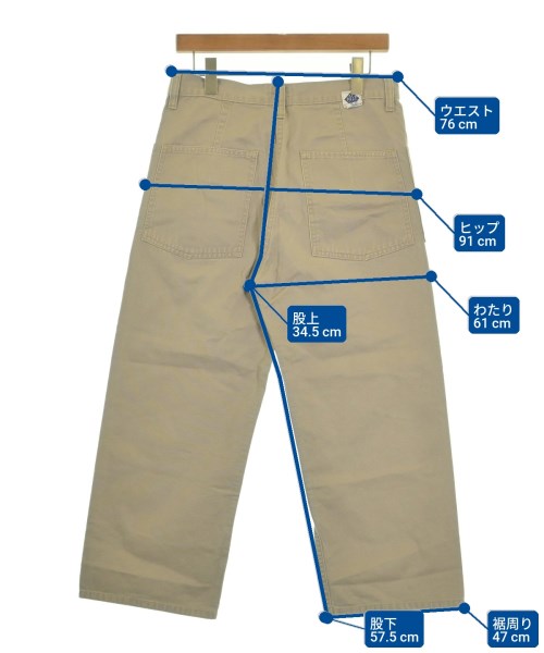 POST O'ALLS（ポストオーバーオールズ）スラックス ベージュ サイズ:M メンズ/2200631408277