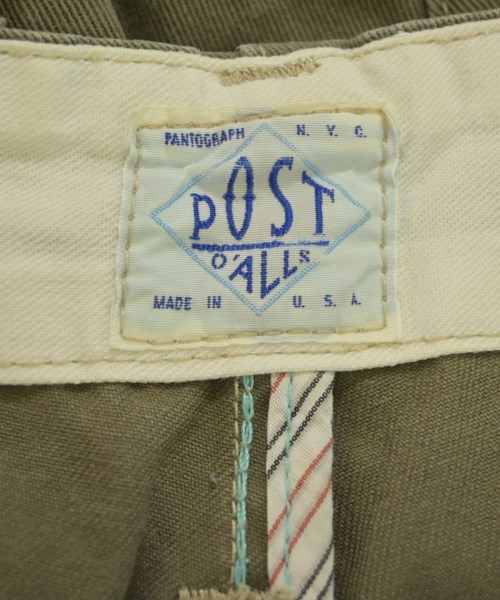 POST O'ALLS（ポストオーバーオールズ）スラックス カーキ サイズ:S メンズ/2200631408284
