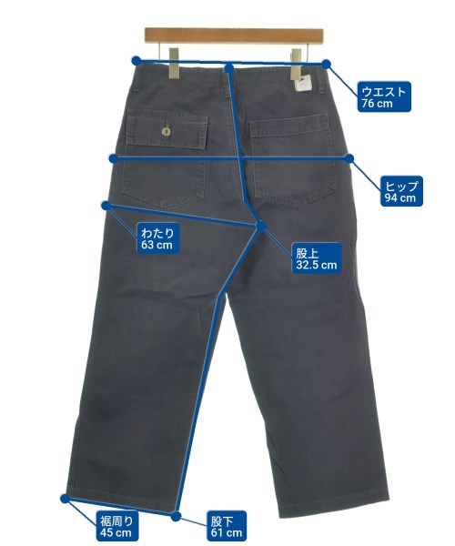 POST O'ALLS（ポストオーバーオールズ）スラックス 紫 サイズ:S メンズ/2200631408291