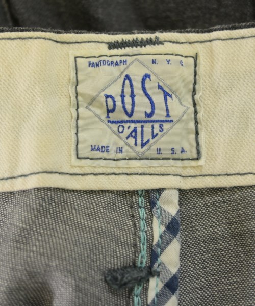 POST O'ALLS（ポストオーバーオールズ）スラックス グレー サイズ:S メンズ/2200631408314