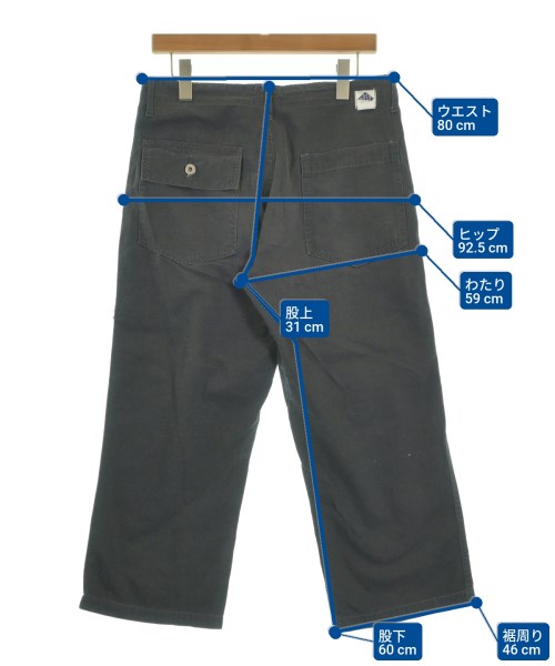 POST O'ALLS（ポストオーバーオールズ）スラックス グレー サイズ:S メンズ/2200631408314