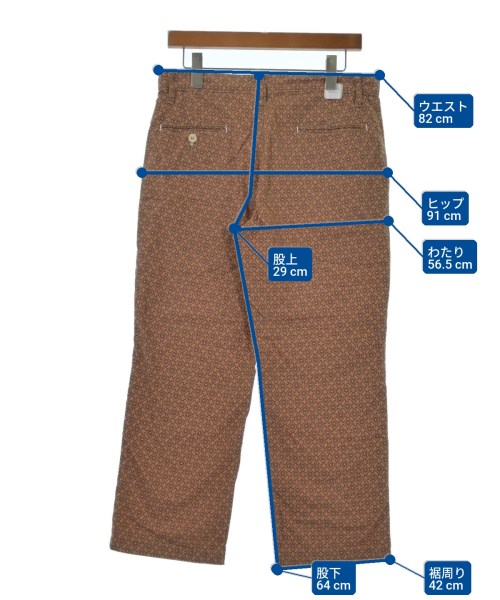 POST O'ALLS（ポストオーバーオールズ）スラックス ベージュ サイズ:M メンズ/2200631408345