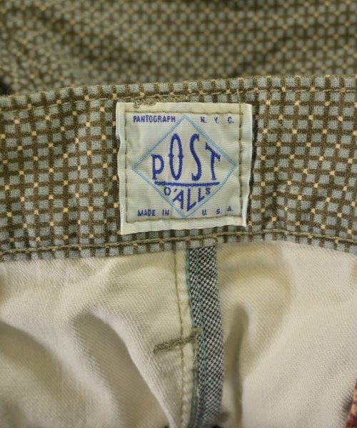 POST O'ALLS（ポストオーバーオールズ）スラックス 緑 サイズ:M メンズ/2200631408352