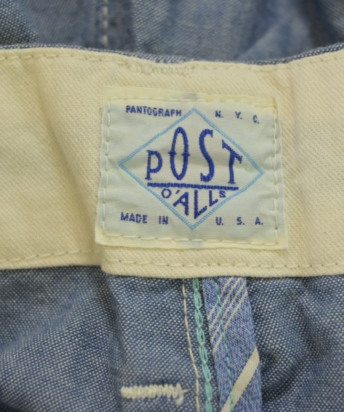 POST O'ALLS（ポストオーバーオールズ）スラックス 青 サイズ:S メンズ/2200631408369
