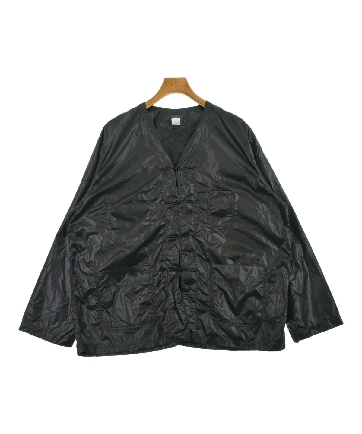 新品タグ付き⭐︎Dolce. ブラック オケージョン　ジャケット　ブラックS POST O'ALLS（ポストオーバーオールズ）カジュアルジャケット 黒