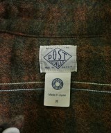 POST O'ALLS（ポストオーバーオールズ）カジュアルシャツ 茶 サイズ:M メンズ/2200622070094