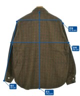 POST O'ALLS（ポストオーバーオールズ）カジュアルシャツ 茶 サイズ:M メンズ/2200622070094