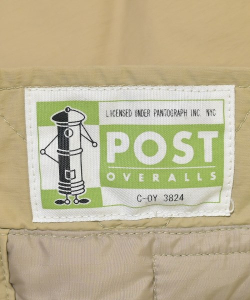 POST O'ALLS（ポストオーバーオールズ）ダウンジャケット/ダウンベスト ベージュ サイズ:-(XL位) メンズ/2200632836017