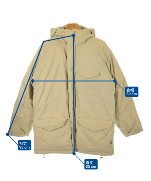 POST O'ALLS（ポストオーバーオールズ）ダウンジャケット/ダウンベスト ベージュ サイズ:-(XL位) メンズ/2200632836017