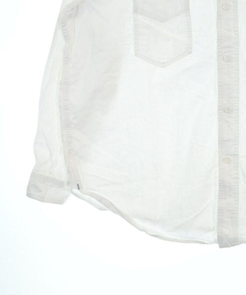 POST O'ALLS（ポストオーバーオールズ）カジュアルシャツ 白 サイズ:XL メンズ/2200633735050