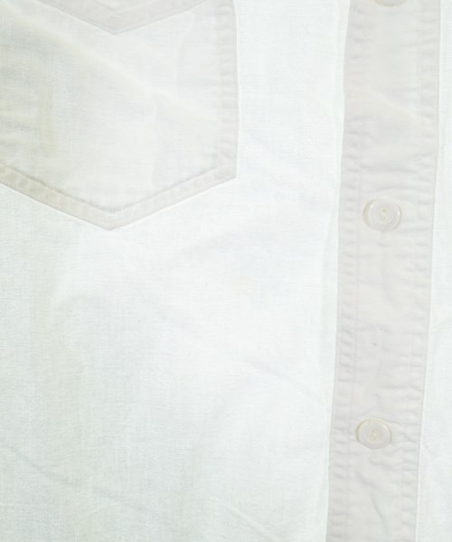 POST O'ALLS（ポストオーバーオールズ）カジュアルシャツ 白 サイズ:XL メンズ/2200633735050