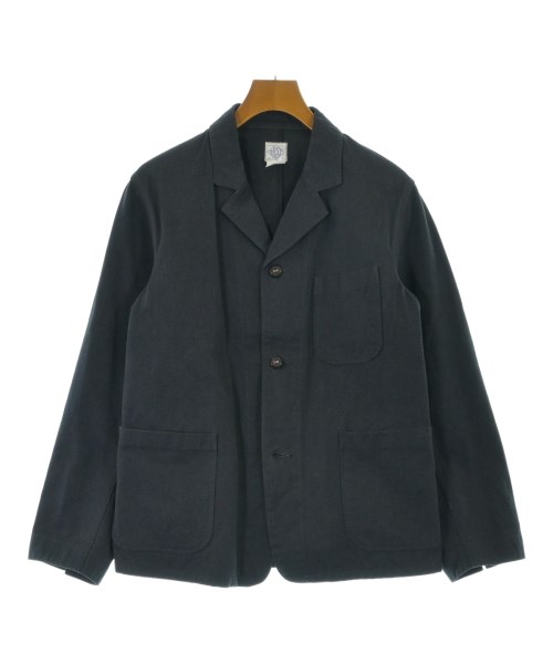 POST O'ALLS(ポストオーバーオールズ)テーラードジャケット 紺 サイズ:S/2200671709037