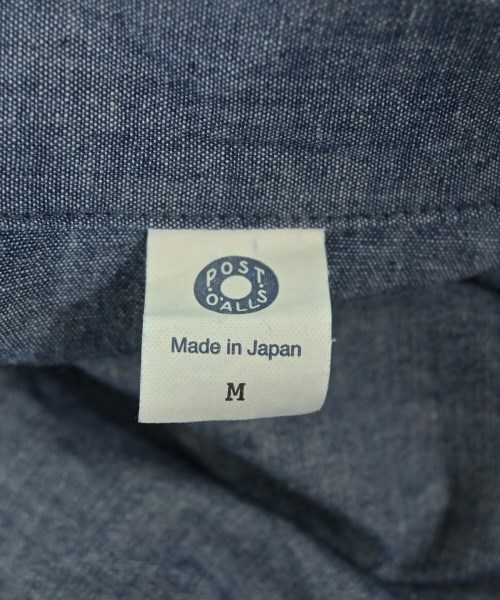 POST O'ALLS（ポストオーバーオールズ）カジュアルシャツ 青 サイズ:M メンズ/2200676368079