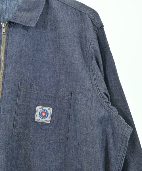 POST O'ALLS（ポストオーバーオールズ）カジュアルシャツ 青 サイズ:M メンズ/2200676368079